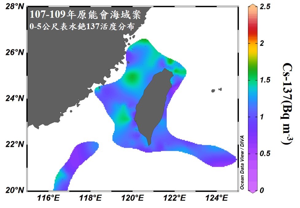 107至109年台灣海域海水中銫-137活度分布圖.jpg